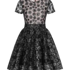 Maje black sparkly dress